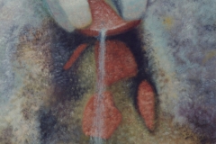 FUENTE DE FOLGUEIRA. Óleo sobre lienzo 81 x 60 cm. 1988